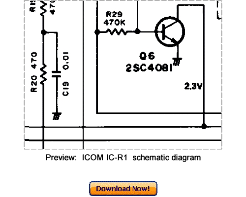 Product picture Download ICOM IC-R1 Service Repair Manual