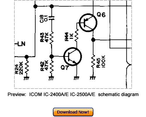 Product picture Download ICOM IC-2400A IC-2400E IC-2500A IC-2500E Service Repair Manual