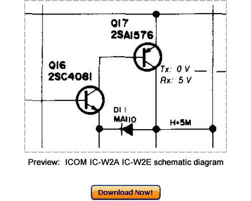 Product picture Download ICOM IC-W2A IC-W2E Service Repair Manual