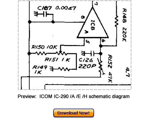 Product picture Download ICOM IC-290A IC-290E IC-290H Service Repair Manual