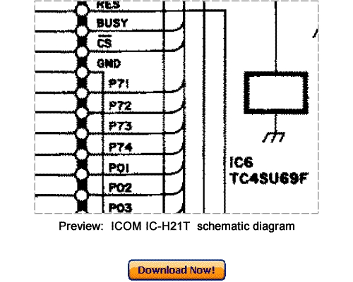 Product picture Download ICOM IC-H21T Service Repair Manual