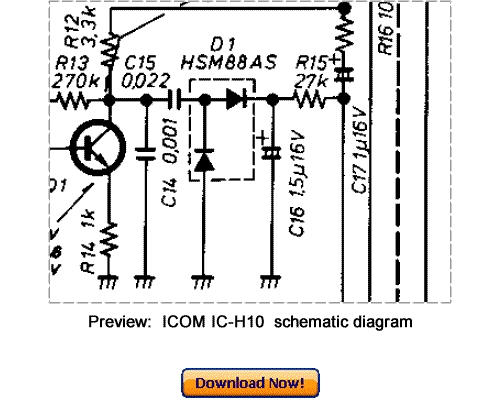 Product picture Download ICOM IC-H10 Service Repair Manual