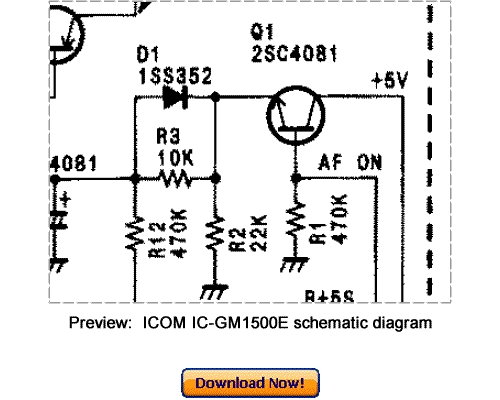 Product picture Download ICOM IC-GM1500E Service Repair Manual