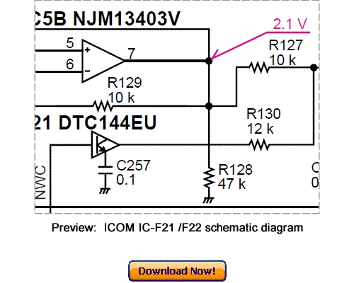 Product picture Download ICOM IC-F21 IC-F22 Service Repair Manual