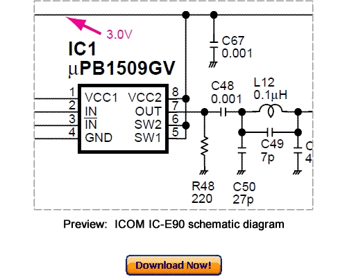 Product picture Download ICOM IC-E90 Service Repair Manual