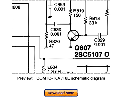 Product picture Download ICOM IC-T8A IC-T8E Service Repair Manual