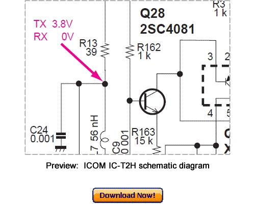 Product picture Download ICOM IC-T2H Service Repair Manual