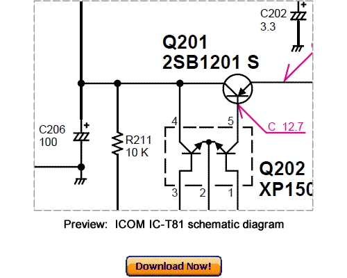 Product picture Download ICOM IC-T81 Service Repair Manual