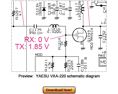 Product picture Download VERTEX YAESU VXA-220 Service Repair Manual