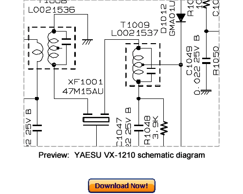 Product picture Download VERTEX YAESU VX-1210 Service Repair Manual