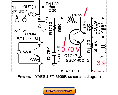 Product picture Download VERTEX YAESU FT-8900R Service Repair Manual