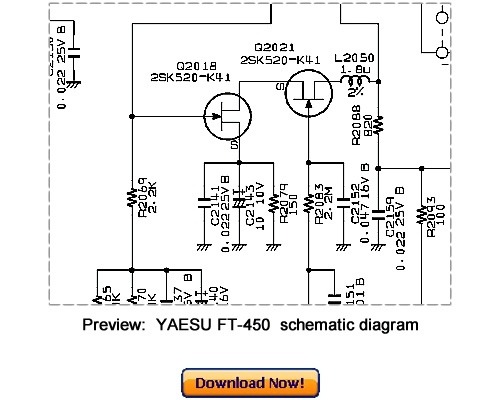 Product picture Download VERTEX YAESU FT-450 Service Repair Manual