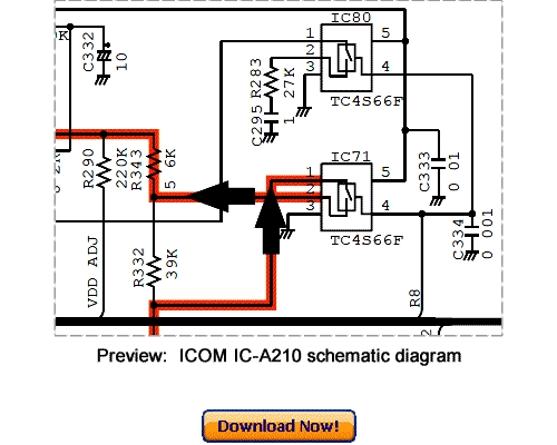 Product picture Download ICOM IC-A210 Service Repair Manual with Addendum
