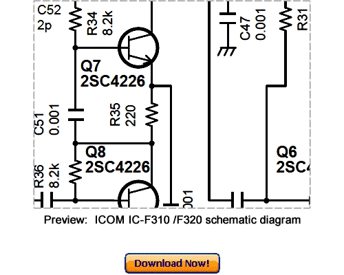 Product picture Download ICOM IC-F310 IC-F320 Service Repair Manual