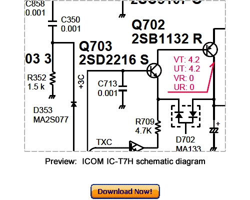 Product picture Download ICOM IC-T7H Service Repair Manual