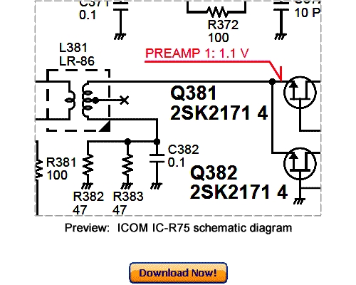 Product picture Download ICOM IC-R75 Service Repair Manual