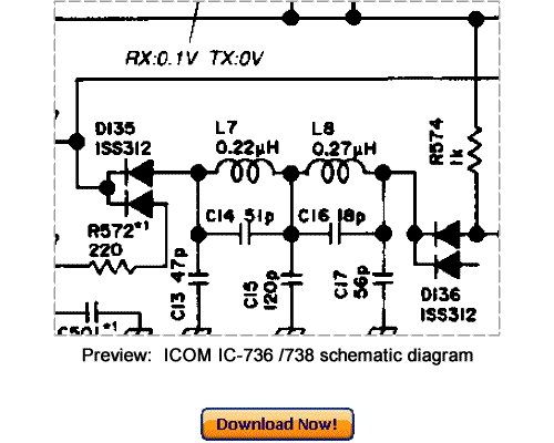 Product picture Download ICOM IC-736 IC-738 Service Repair Manual
