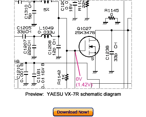 Product picture Download VERTEX YAESU VX-7R Repair Service Manual