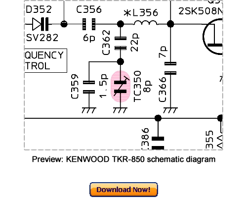Product picture Download KENWOOD TKR-850 Service Repair Manual