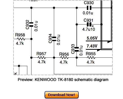 Product picture Download KENWOOD TK-8180 Service Repair Manual