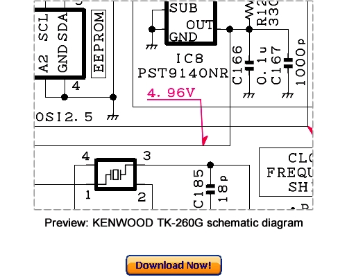 Product picture Download KENWOOD TK-260G TK-270G Service Repair Manual