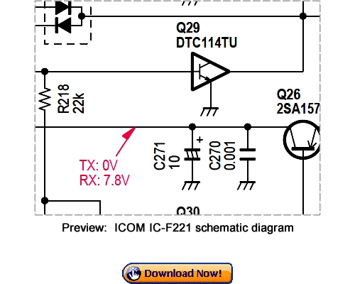 Product picture Download ICOM IC-F221 Service Repair Manual with Addendum