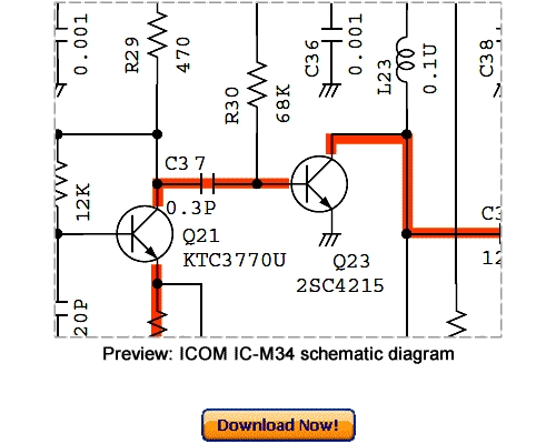 Product picture Download ICOM IC-M34 Service Repair Manual