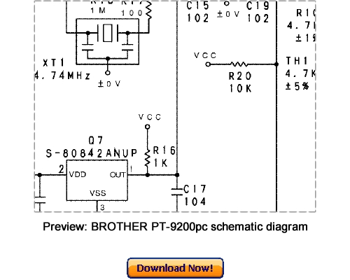 Product picture Download BROTHER PT-9200PC Service Repair Manual
