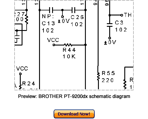 Product picture Download BROTHER PT-9200dx Service Repair Manual