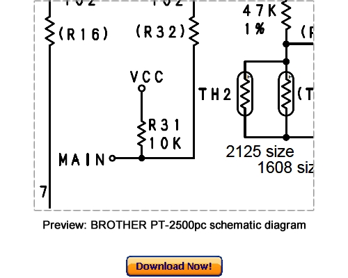 Product picture Download BROTHER PT-2500PC Service Repair Manual