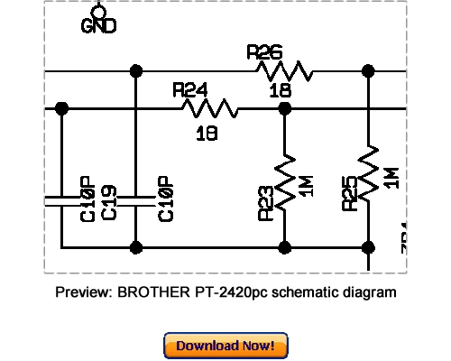 Product picture Download BROTHER PT-2420PC Service Repair Manual