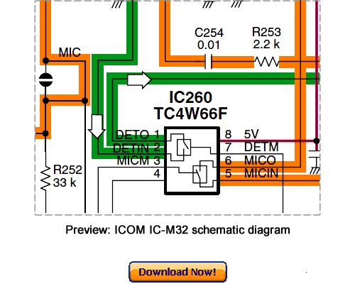 Product picture Download ICOM IC-M32 Service Repair Manual