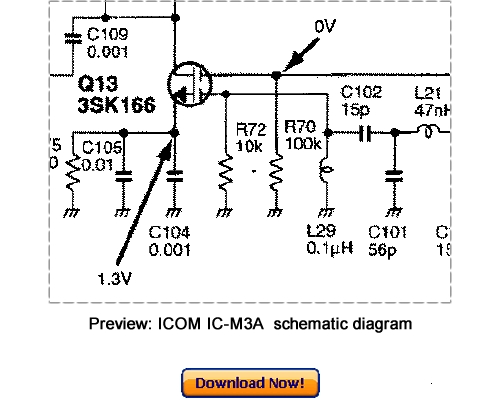 Product picture Download ICOM IC-M3A Service Repair Manual