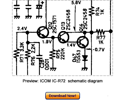 Product picture Download ICOM IC-R72 Service Repair Manual