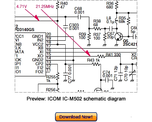 Product picture Download ICOM IC-M502 Service Repair Manual
