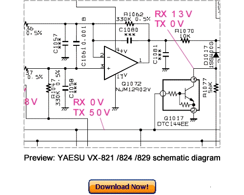 Product picture Download VERTEX YAESU VX-821 VX-824 VX-829 Service Repair Manual