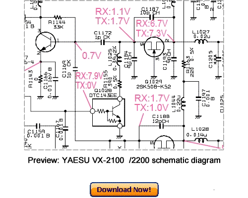 Product picture Download VERTEX YAESU VX-2100 VX-2200 Service Repair Manual