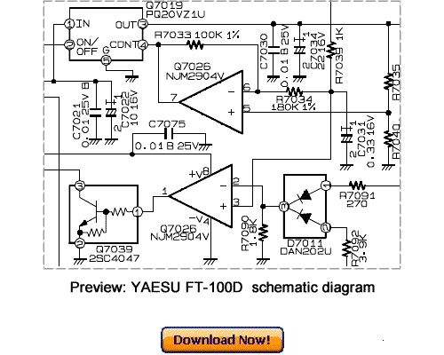 Product picture VERTEX YAESU FT-100D Service Repair Manual Download