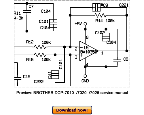 Product picture BROTHER DCP7010 DCP7020 DCP7025 Service Repair Manual Download