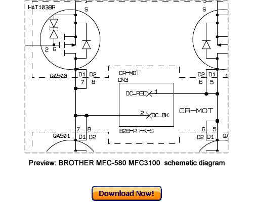 Product picture BROTHER MFC580 MFC3100 Service Repair Manual Download