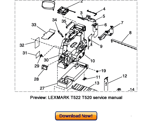 Product picture LEXMARK T522 T522n T520 T520n Service Repair Manual Download
