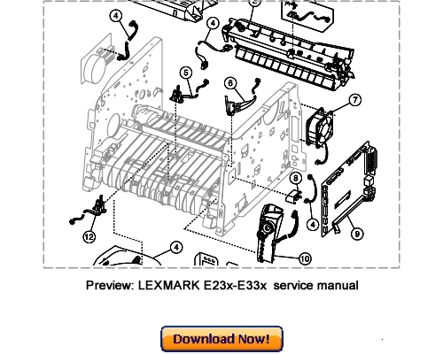 Product picture LEXMARK E230 E232 E330 E330n E234 E234n Service Repair Manual Download