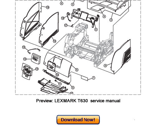 Product picture LEXMARK T630 T630n T632 T632n T634 T634n Service Repair Manual Download
