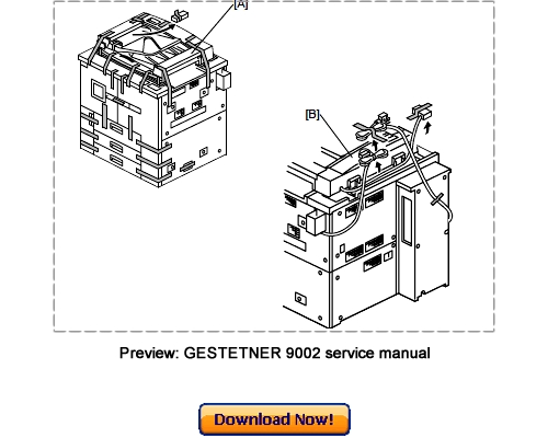 Product picture GESTETNER 9002 10512 Service Repair Manual Download