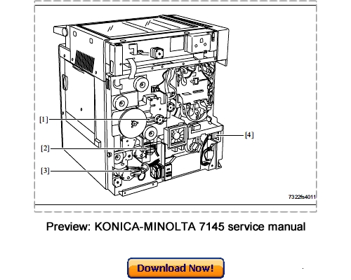 Product picture KONICA MINOLTA 7145, 7222, 7228, 7235 Service Repair Manual Download