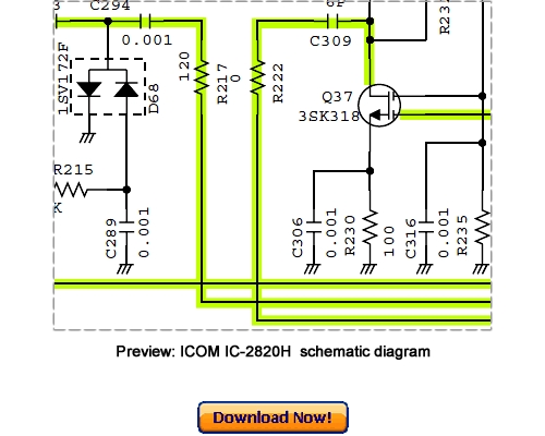 Product picture ICOM IC-2820H Service Repair Manual Download