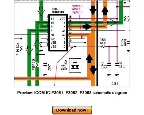 Product picture ICOM IC-F3061, IC-F3062, IC-F3063 Service Repair Manual Download