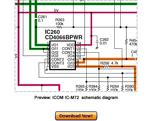Product picture ICOM IC-M72 Service Repair Manual Download