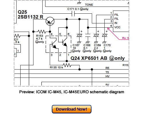 Product picture ICOM IC-M45, IC-M45EURO Service Repair Manual Download