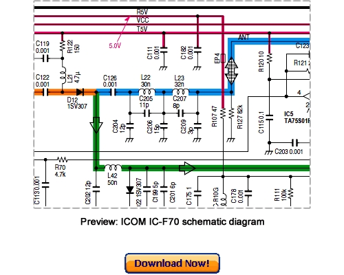 Product picture ICOM IC-F70DT, IC-F70DS, IC-F70T, IC-F70S Service Repair Manual Download